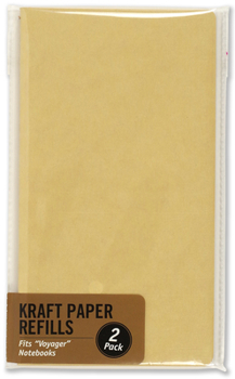 Misc. Voyager Notebook Kraft Paper Refills Book