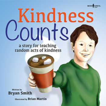 Paperback Kindness Counts: A Story for Teaching Random Acts of Kindness Volume 1 Book