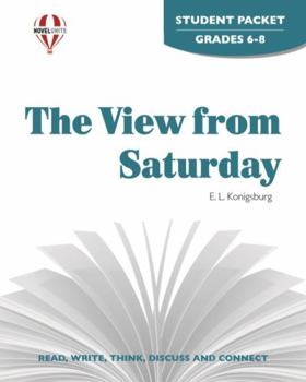 Paperback The View from Saturday - Student Packet by Novel Units Book