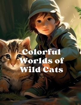 Paperback Colorful Worlds of Wild Cats Book