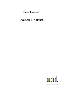 Paperback Svensk Tidskrift [Swedish] Book