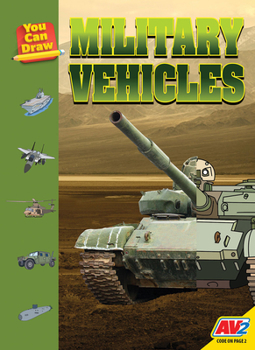 Library Binding Military Vehicles Book