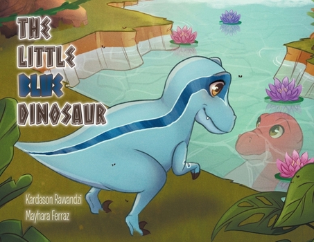 Paperback The Little Blue Dinosaur Book