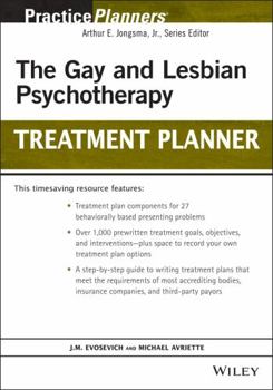 Paperback The Gay and Lesbian Psychotherapy Treatment Planner Book