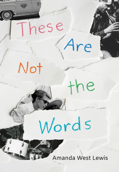 Hardcover These Are Not the Words Book