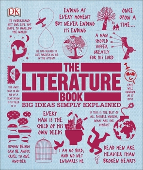 Hardcover The Literature Book: Big Ideas Simply Explained Book