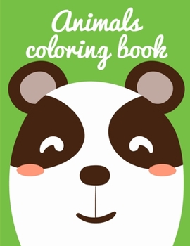 Animals coloring book: Funny Image age 2-5, special Christmas design