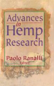 Hardcover Advances in Hemp Research Book