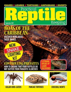 Paperback Practical Reptile Keeping - September 2021 Book