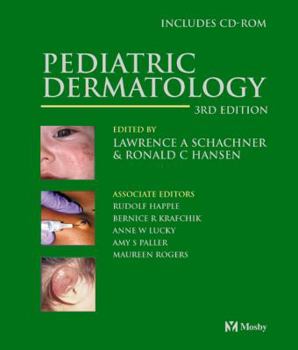 Hardcover Pediatric Dermatology [With CDROM] Book