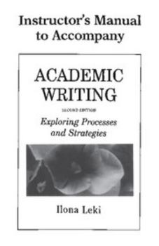 Paperback Academic Writing Instructor's Manual Book