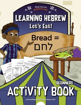 Paperback Learning Hebrew: Let's Eat! Activity Book