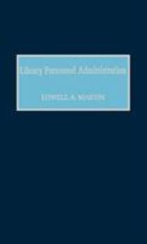 Hardcover Library Personnel Administration Book