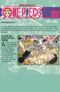 Library Binding Better Off Dead in This World. (One Piece, Vol. 108) Book