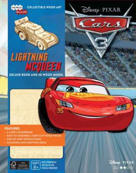 IncrediBuilds: Disney Pixar Cars 3: Lightning McQueen Deluxe Book and Model Set