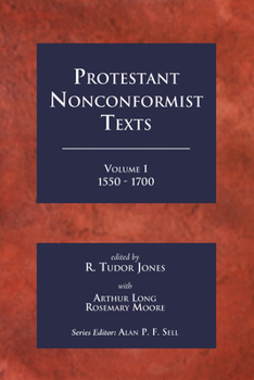 Paperback Protestant Nonconformist Texts Volume 1 Book