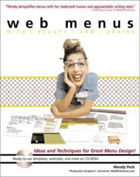 Paperback Web Menus with Beauty and Brains [With CDROM] Book