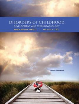 Hardcover Disorders of Childhood: Development and Psychopathology Book