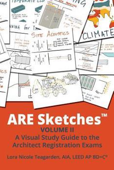Paperback ARE Sketches: A Visual Study Guide to the Architect Registration Exams Book