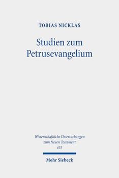 Hardcover Studien Zum Petrusevangelium [German] Book