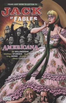 Paperback Jack of Fables Vol. 4: Americana Book