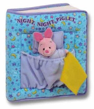 Hardcover Disney's Night, Night, Piglet [With Plush Piglet on Front Cover] Book