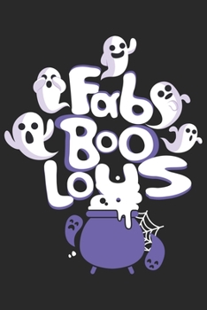 Fabboolous: Halloween blank journal pages for all horror fans | 120 pages for vampires, ghouls, witches and zombies | 6x9" inches