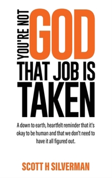 Hardcover You're Not God [Large Print] Book