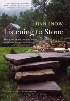 Hardcover Listening to Stone Book