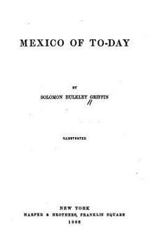 Paperback Mexico of to-day Book