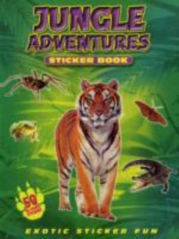 Paperback Jungle Adventure Sticker Book