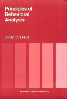 Paperback Principles of Behavioural Analysis Book