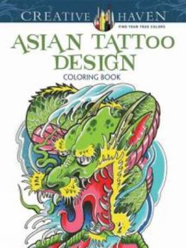 Paperback Asian Tattoo Designs Coloring Book