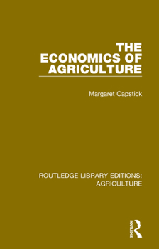 Hardcover The Economics of Agriculture Book