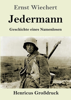 Paperback Jedermann (Großdruck): Geschichte eines Namenlosen [German] Book