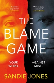 Hardcover The Blame Game Book