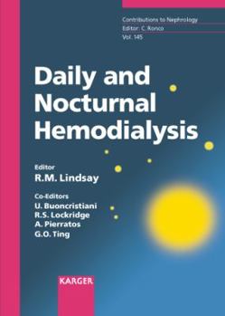 Hardcover Daily and Nocturnal Hemodialysis Book