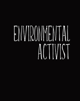 Paperback Environmental Activist: 2020 Weekly & Monthly Planner Book