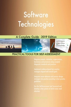 Paperback Software Technologies A Complete Guide - 2019 Edition Book