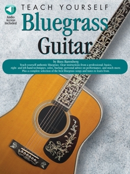 Paperback Teach Yourself Bluegrass Guitar [With Audio CD] Book