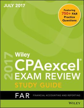 Paperback Wiley CPAexcel Exam Review July 2017 Study Guide: Financial Accounting and Reporting Book
