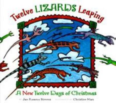 Hardcover Twelve Lizards Leaping Book