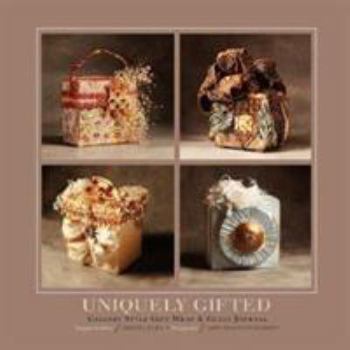 Paperback Uniquely Gifted: Gallery Style Gift Wrap & Guest Journal Book