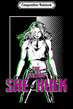 Composition Notebook: Marvel The Savage She-Hulk Color Pop Half & Half  Journal/Notebook Blank Lined Ruled 6x9 100 Pages