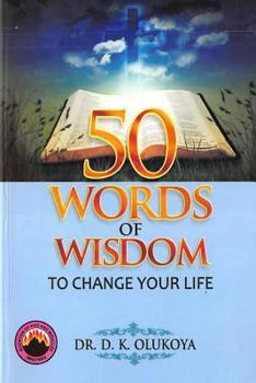 Paperback 50 Words of Wisdom to Change your Life Book