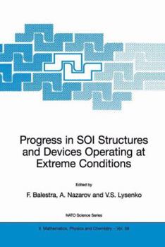 Paperback Progress in Soi Structures and Devices Operating at Extreme Conditions Book