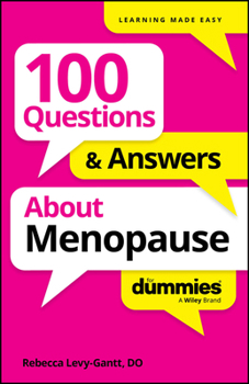 Paperback 100 Questions & Answers about Menopause for Dummies Book