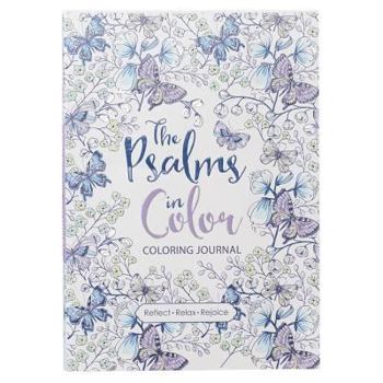 Paperback Coloring Journal Psalms in Color Book