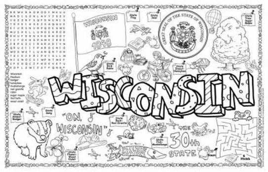 Loose Leaf Wisconsin Symbols & Facts Funsheet - Pack of 30 Book