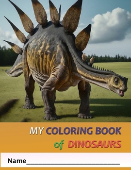 Paperback My Coloring Book of Dinosaurs Book